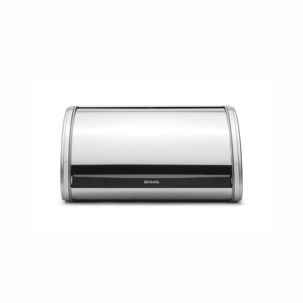 Roll Top Bread Bin Medium - Matte Steel