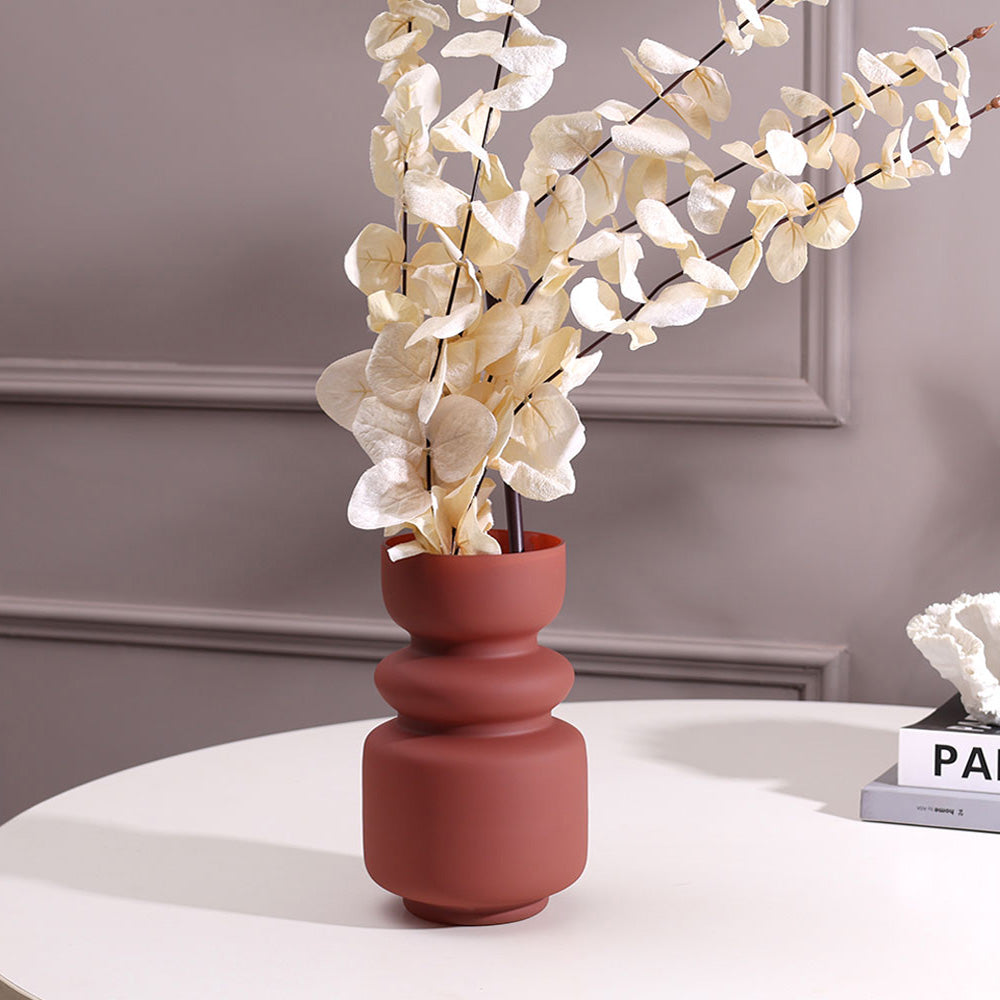 Roma Glass Vase Tall - Sunstone