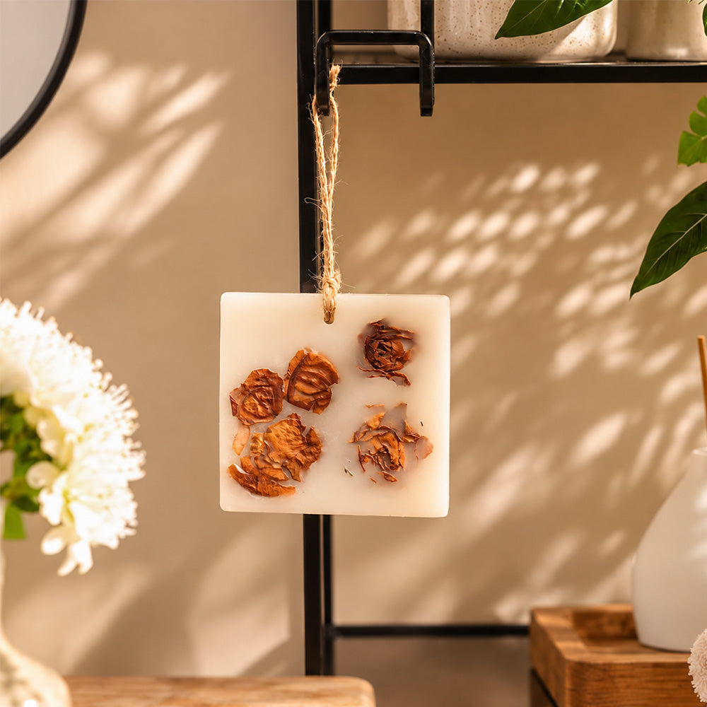 Rose Scented Wax Tablet - Dried Buds