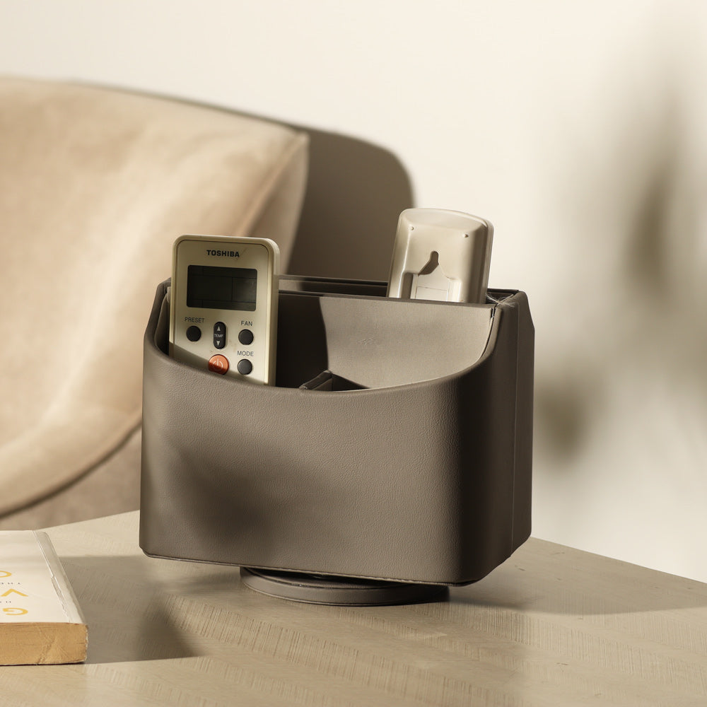 Rotating Remote Holder - Dark Grey