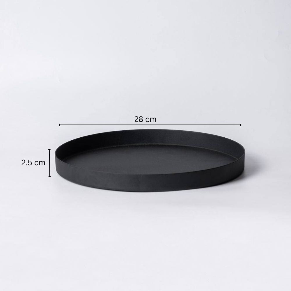 Rotem Textured Tray - Black