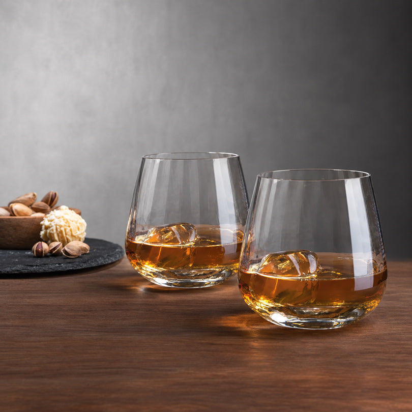 Round Up Whiskey Glasses 410ml, Set of 2