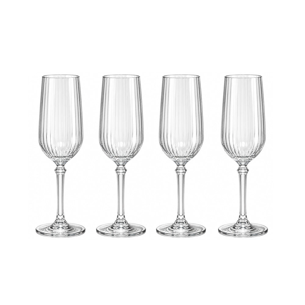 Royal Champagne Flutes 220ml, Set of 4