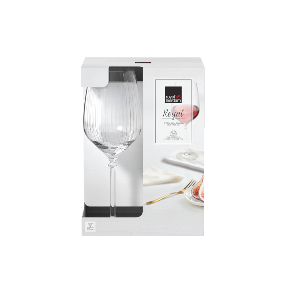 Royal Red Wine Glasses 530ml, Set of 4