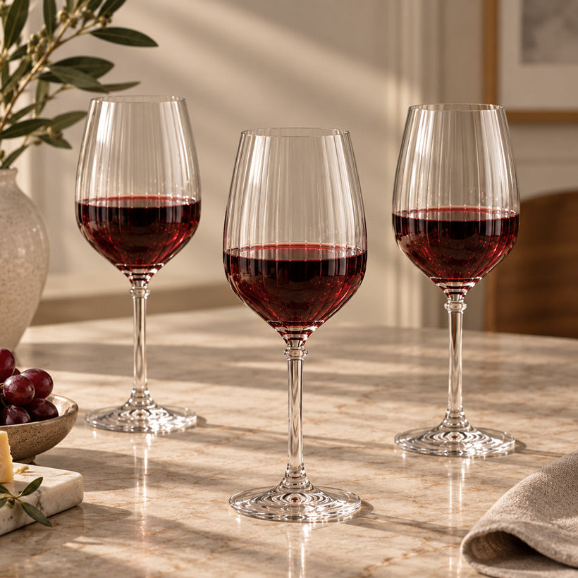 Royal Red Wine Glasses 530ml, Set of 4