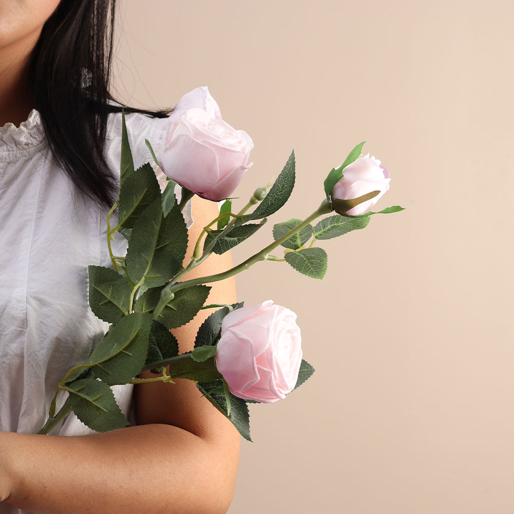 Royal Rose Faux Stem - Blush Pink