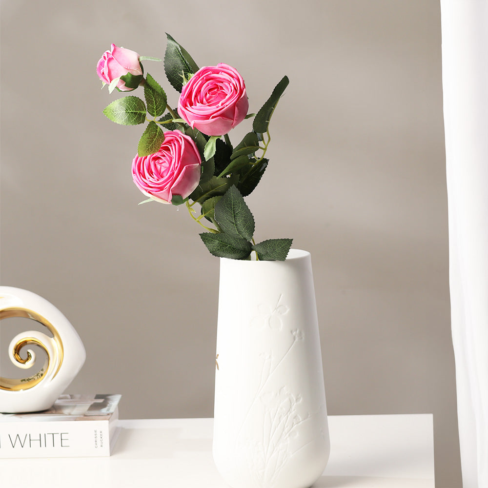 Royal Rose Faux Stem - Dark Pink