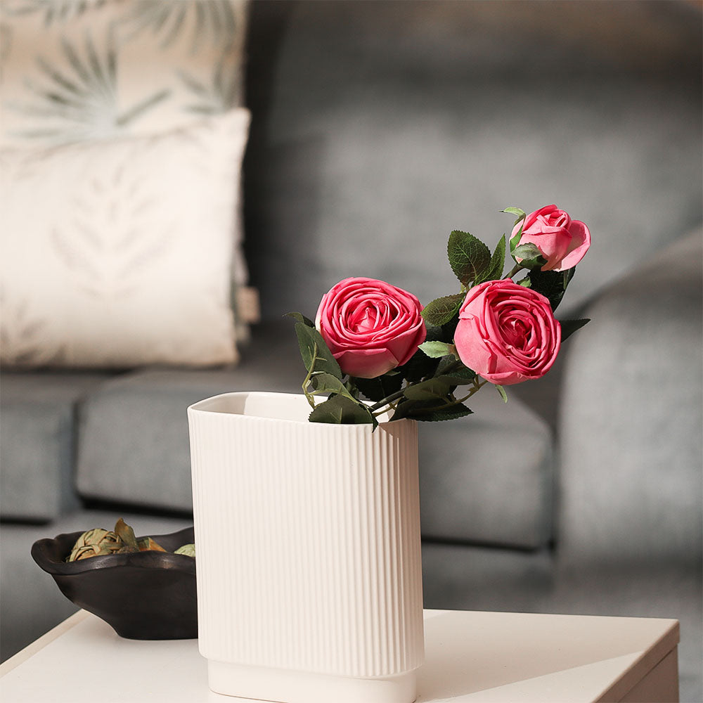 Royal Rose Faux Stem - Dark Pink