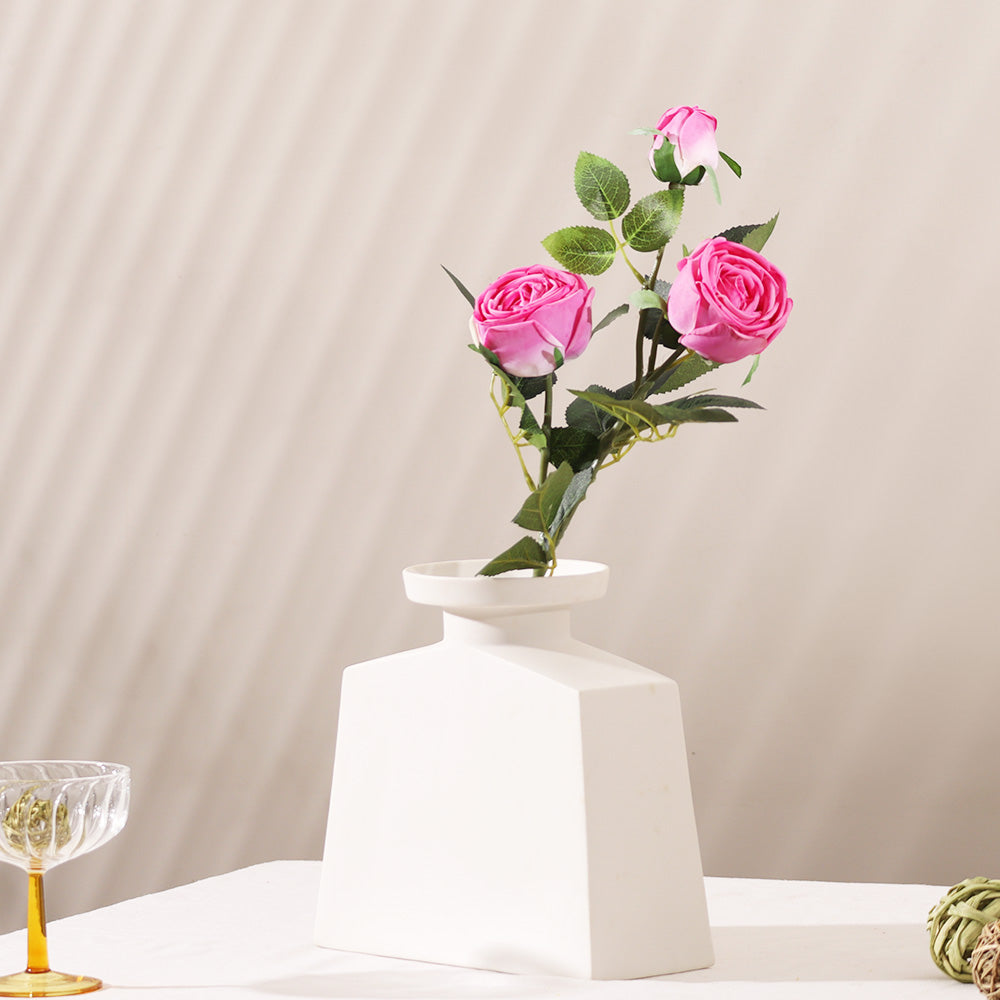 Royal Rose Faux Stem - Dark Pink
