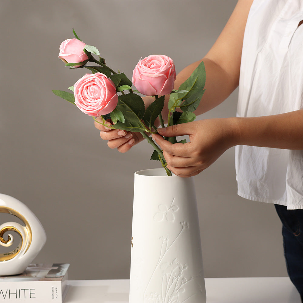 Royal Rose Faux Stem - Light Pink