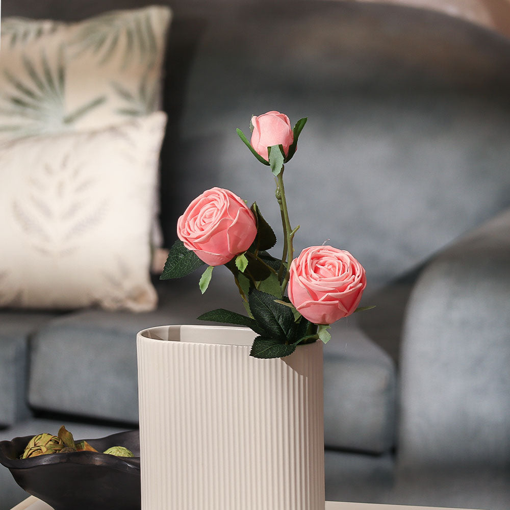 Royal Rose Faux Stem - Light Pink