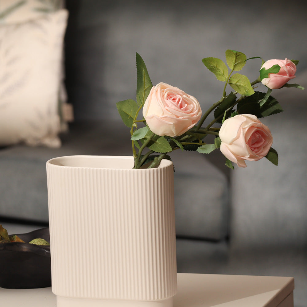 Royal Rose Faux Stem - Blush Pink