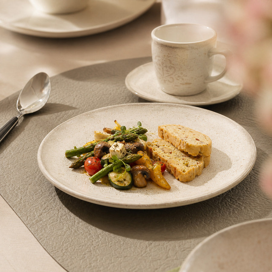Rubio Quarter Plate - Vintage Beige