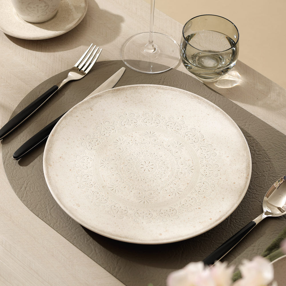 Rubio Dinner Plate - Vintage Beige