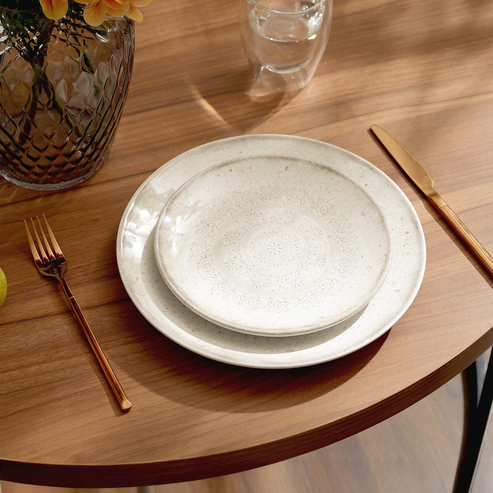 Rubio Dinner Plate - Vintage Beige
