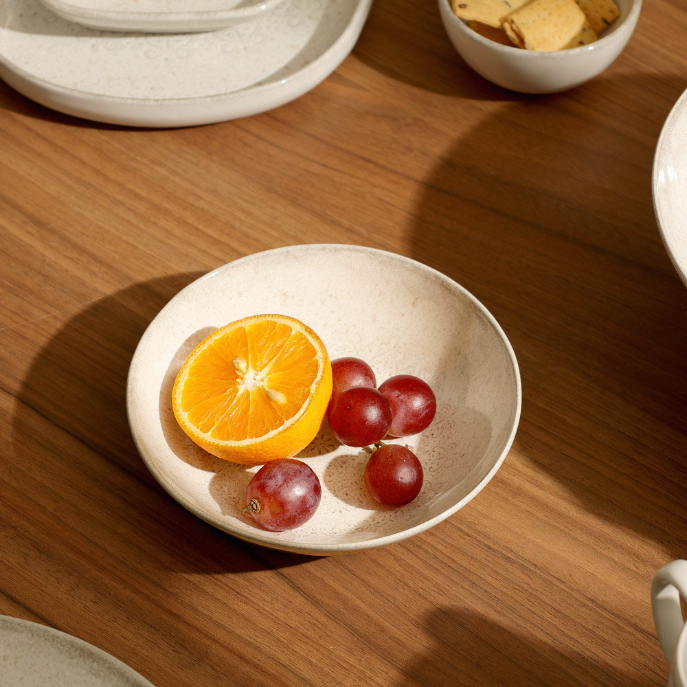 Rubio Medium Bowl - Vintage Beige
