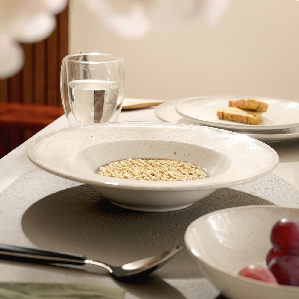 Rubio Pasta Plate - Vintage Beige