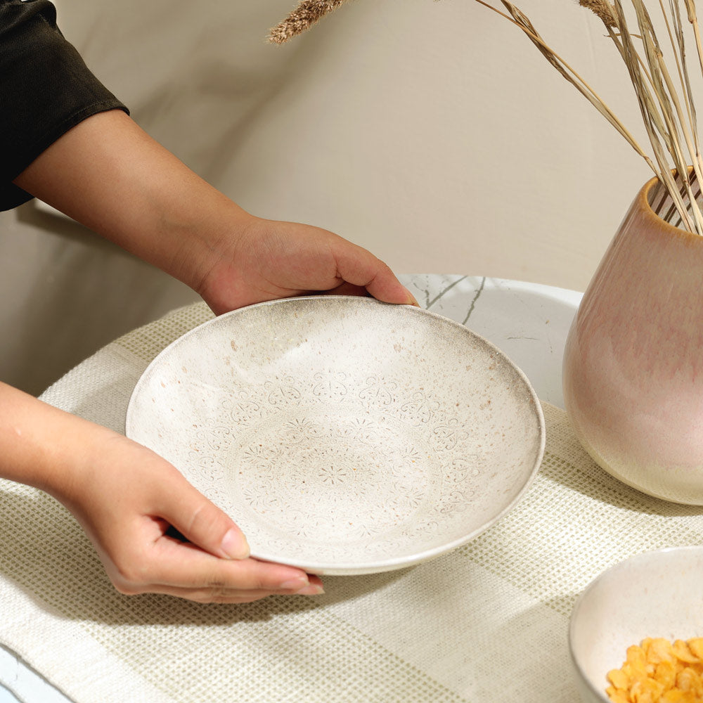 Rubio Quarter Plate - Vintage Beige