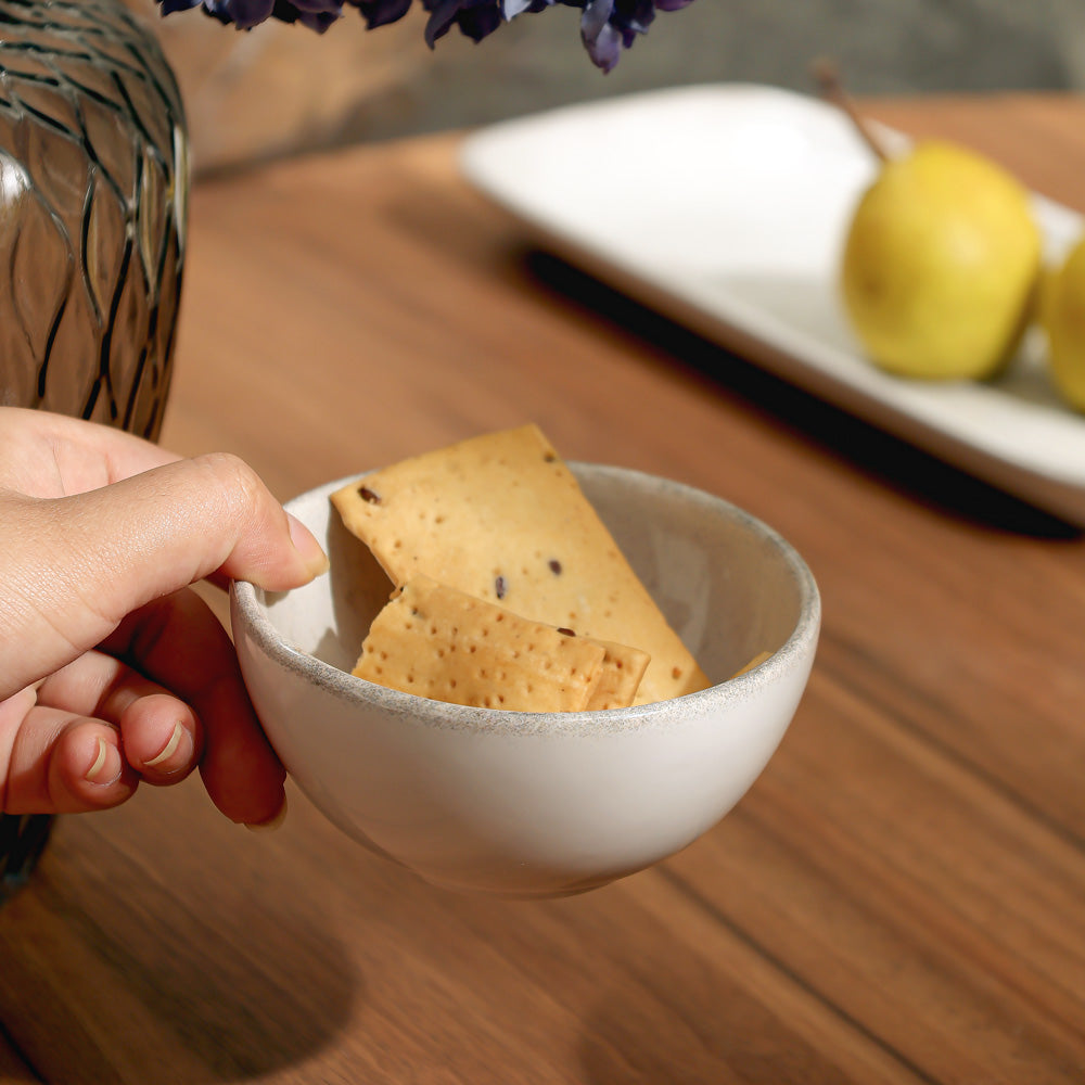 Rubio Small Bowl - Vintage Beige