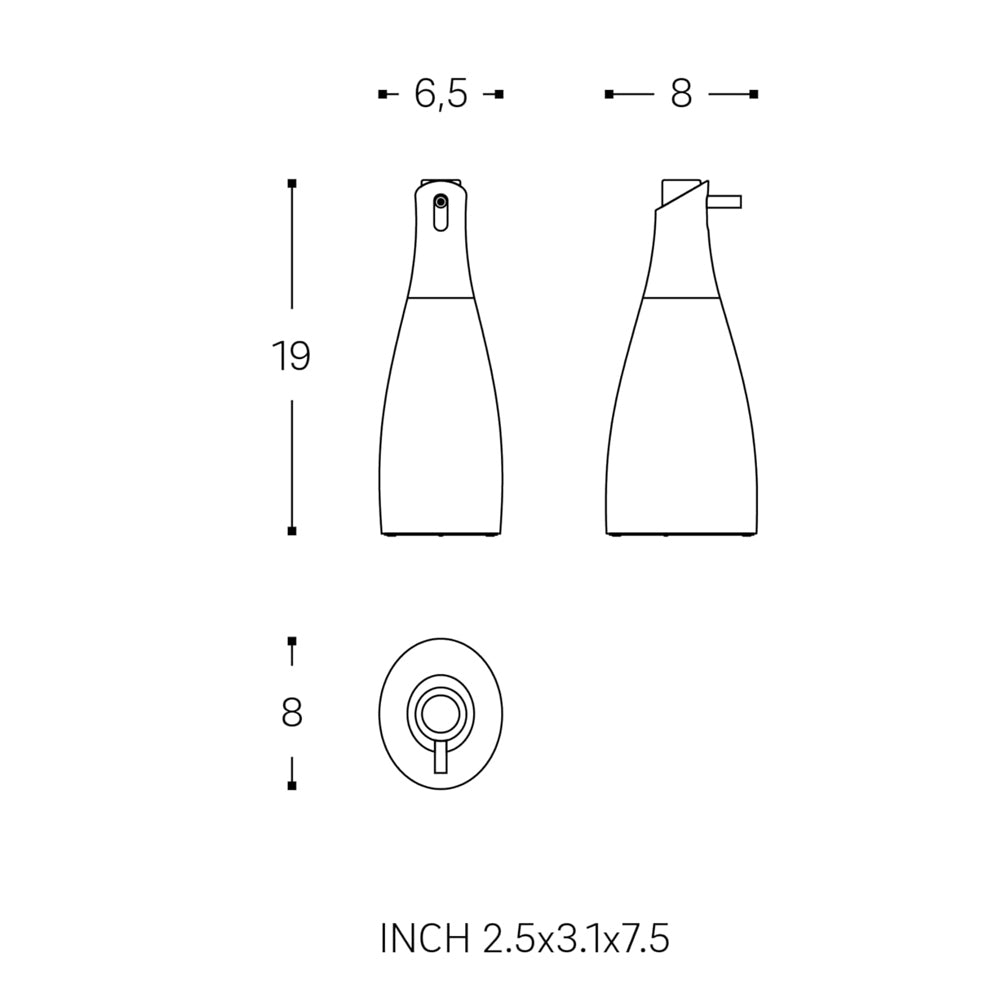 Saku Soap Dispenser - Pale Sand