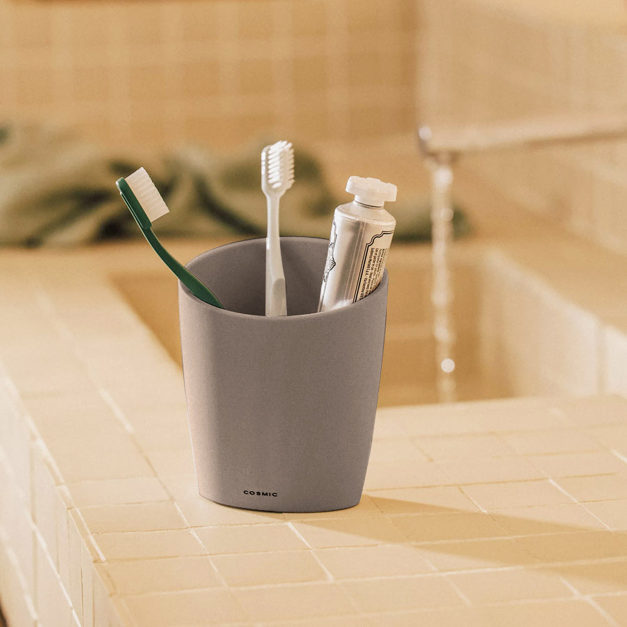 Saku Toothbrush Tumbler - Grey
