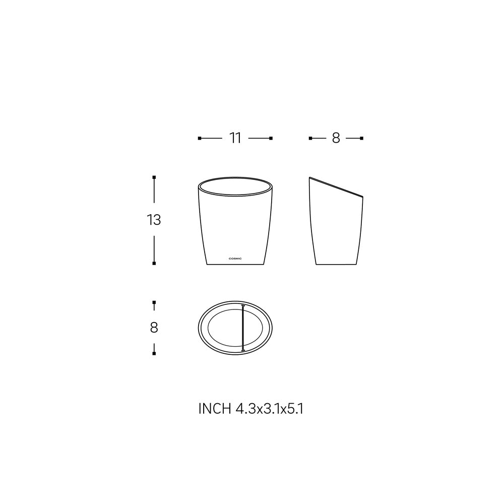 Saku Toothbrush Tumbler - Grey