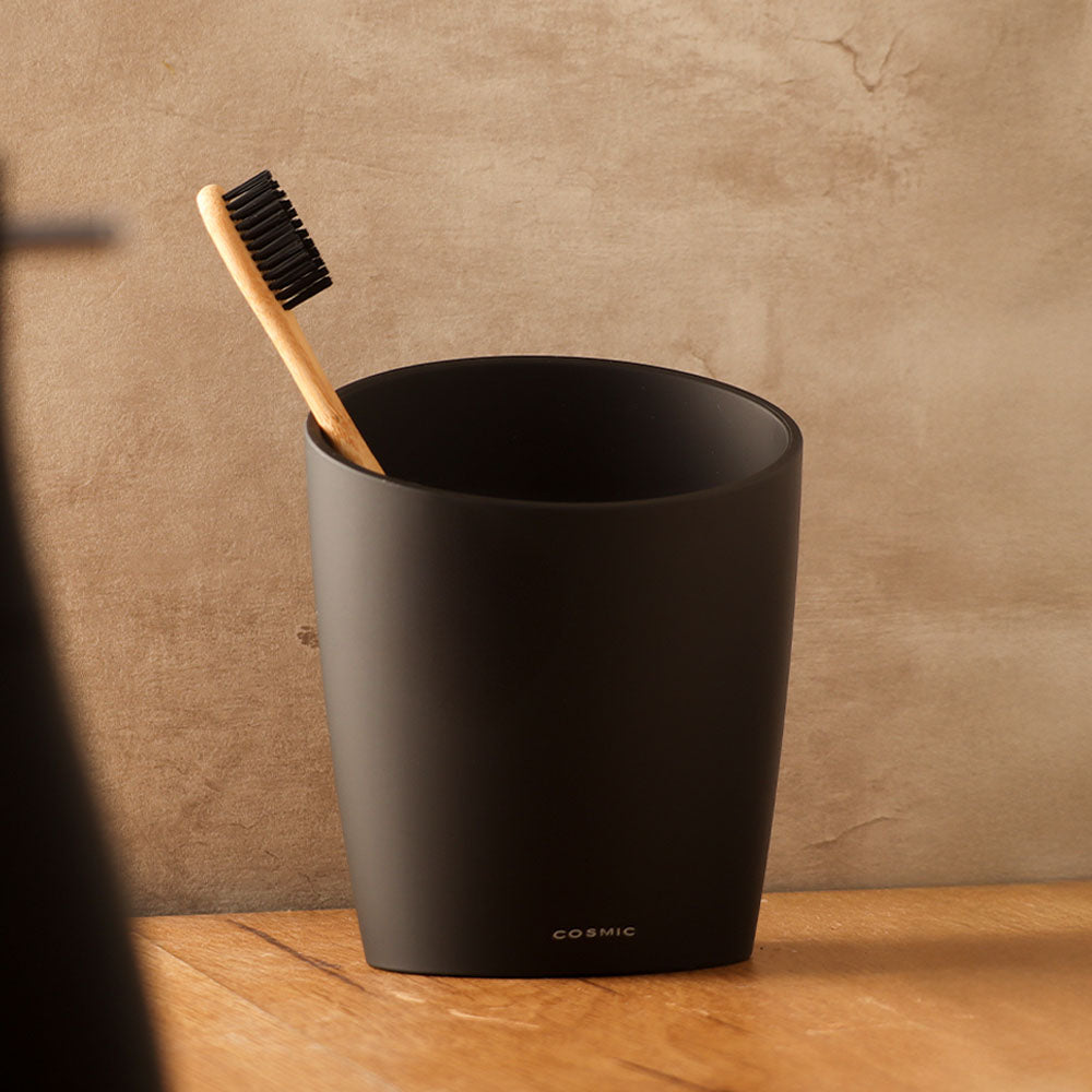 Saku Toothbrush Tumbler - Black