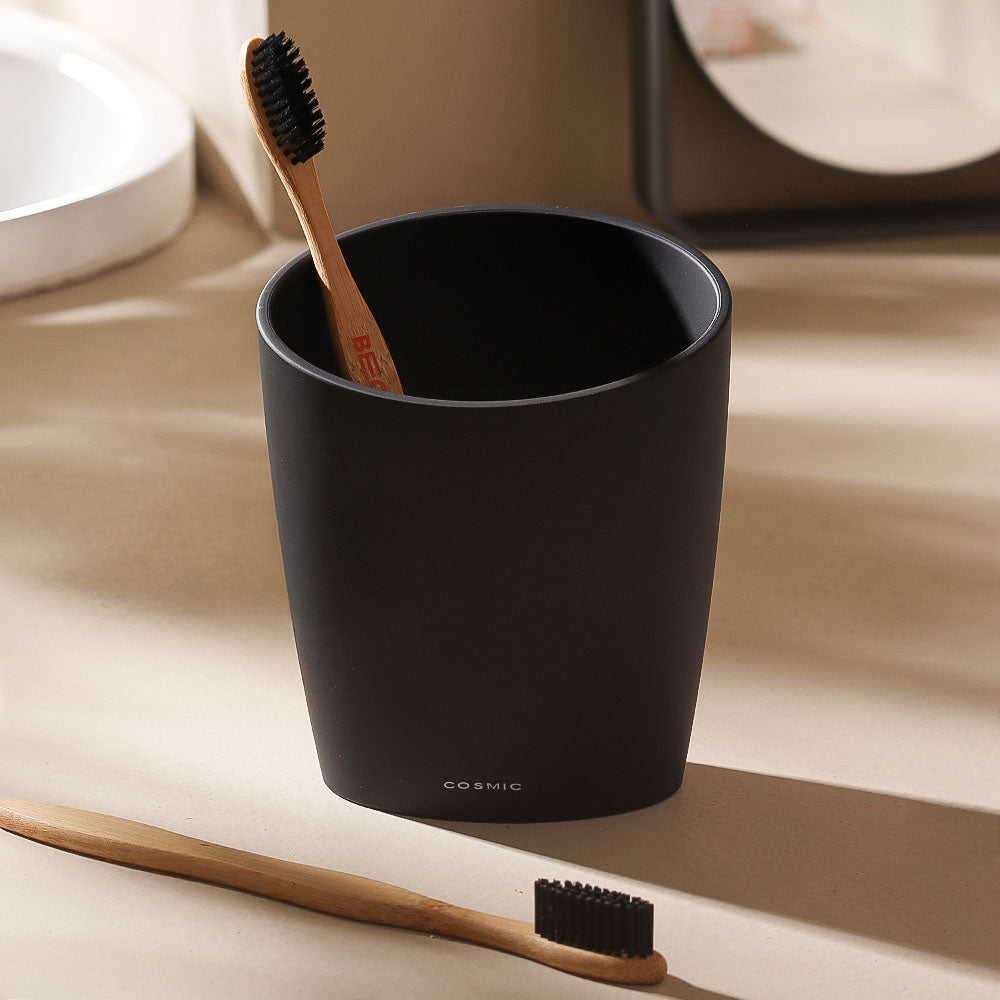 Saku Toothbrush Tumbler - Black