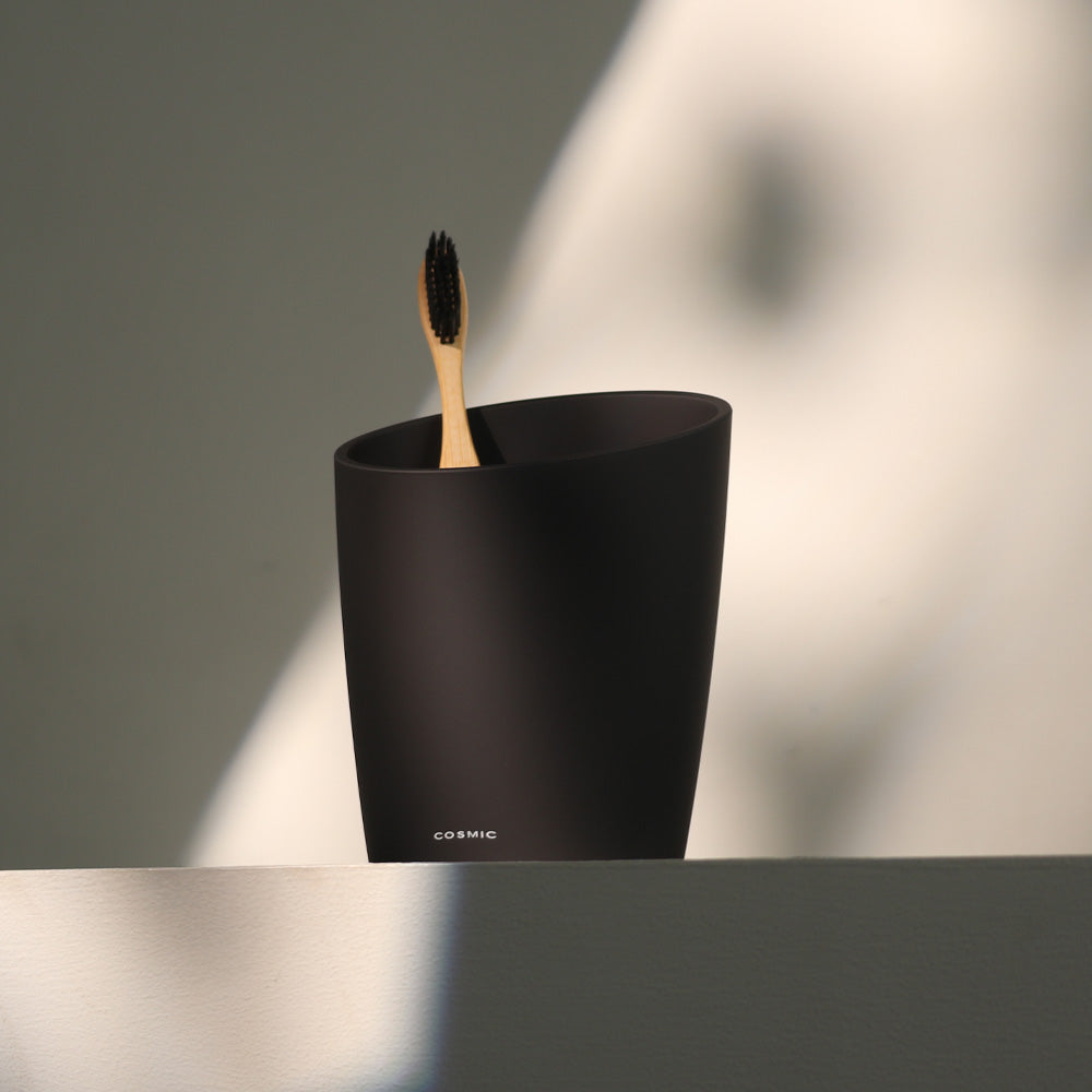 Saku Toothbrush Tumbler - Black