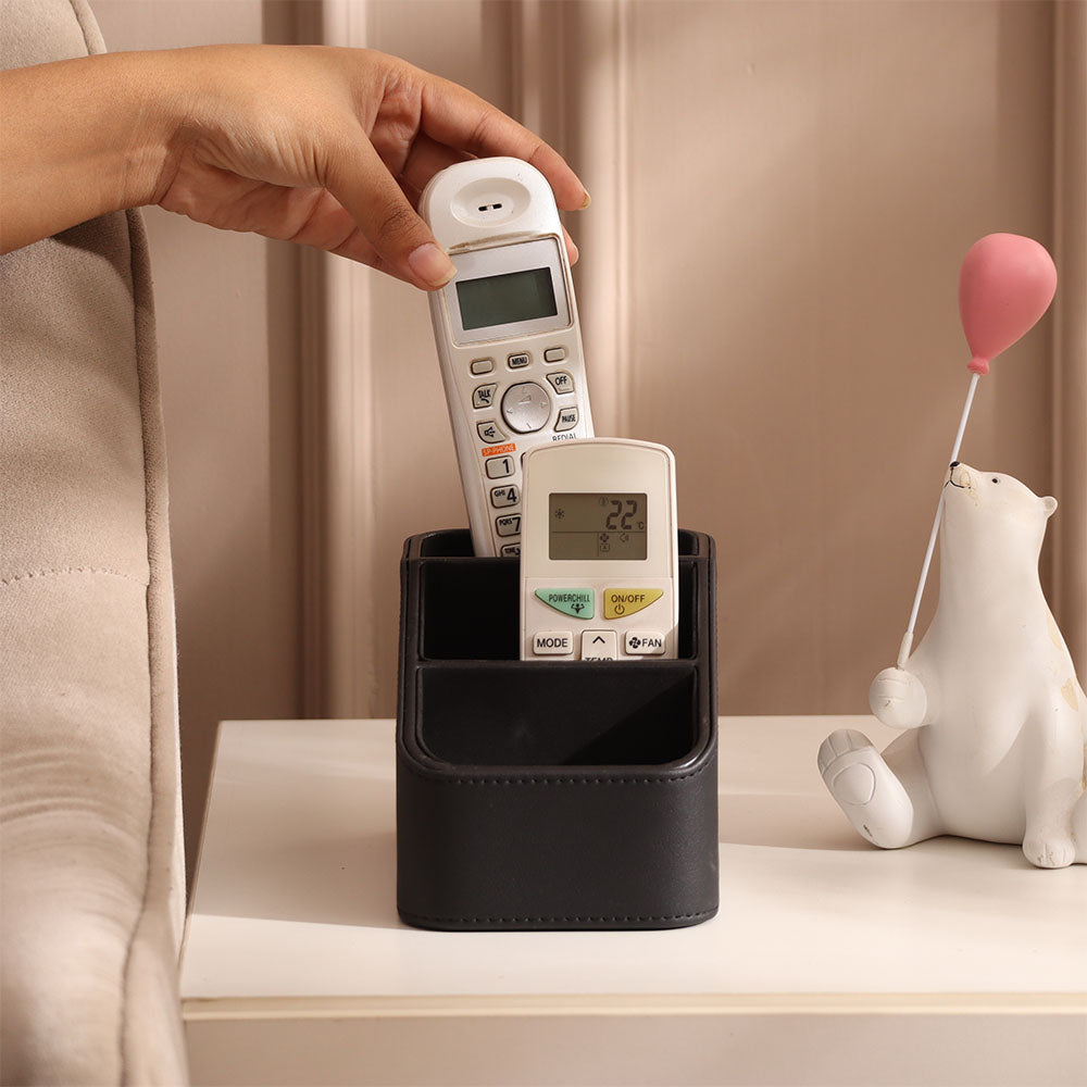 Trio Desk Organiser -  Black