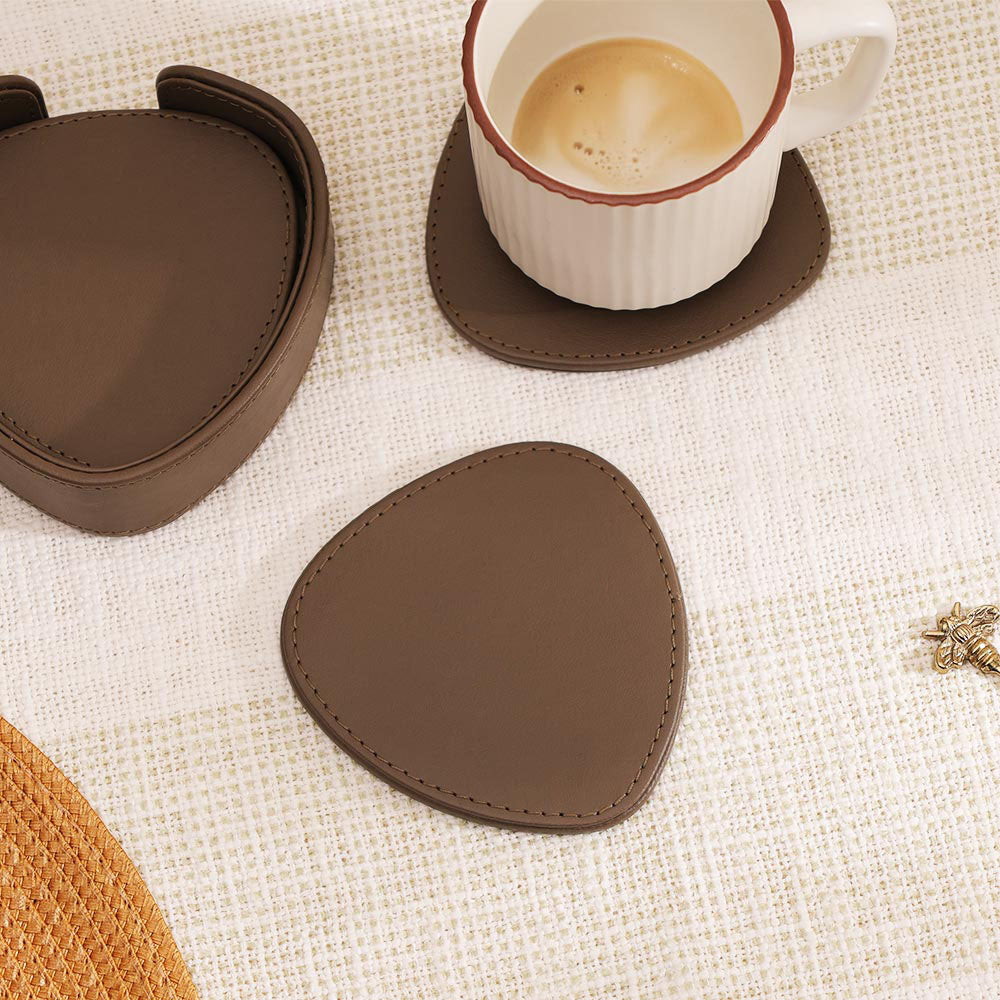 Saloon Drop Coasters, Set of 6 - Cedar