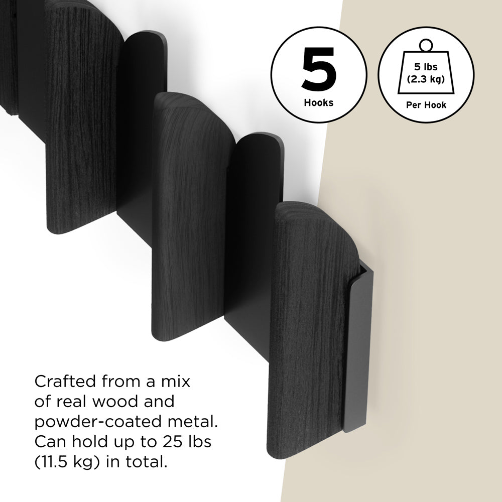 Saloon Multi Hook - Black