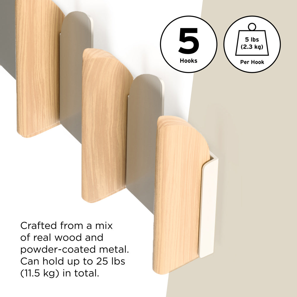 Saloon Multi Hook - Natural Sand