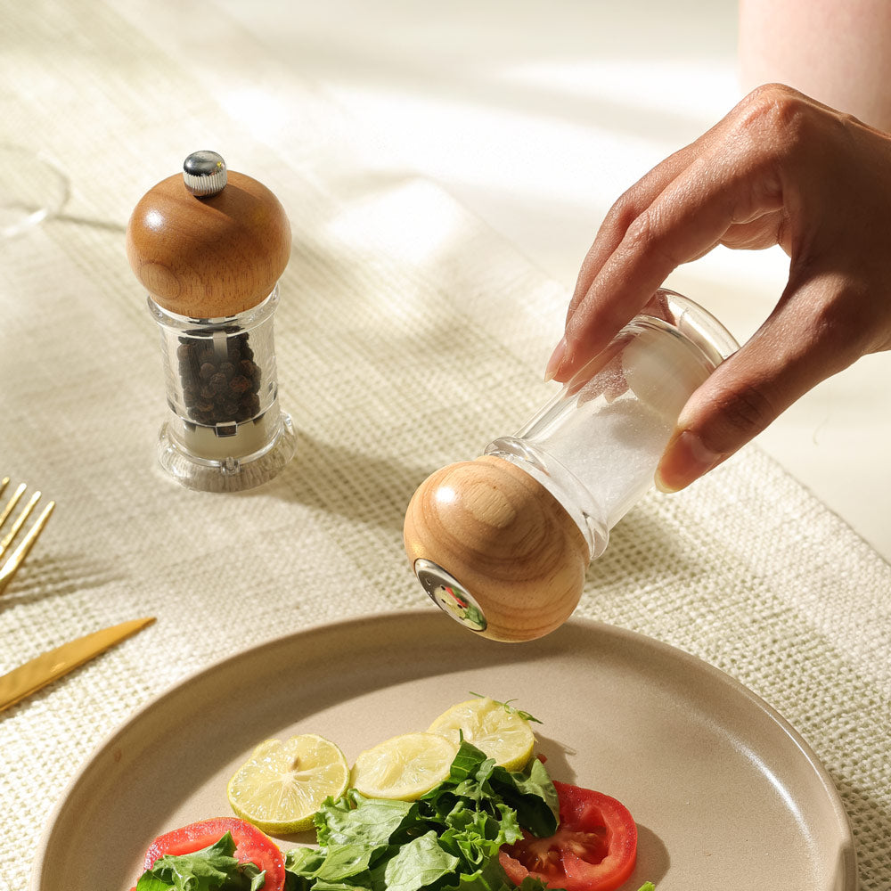 Salt Shaker and Pepper Mill Set
