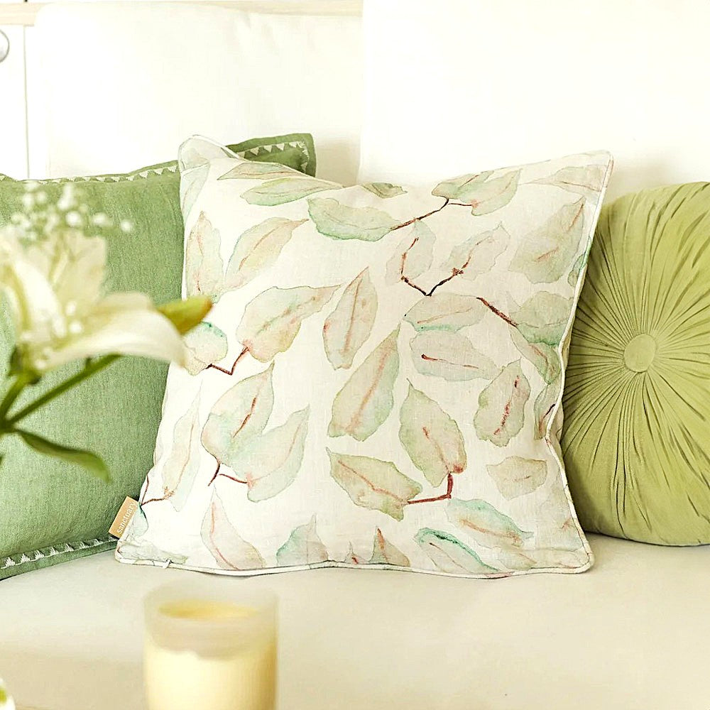 Grove Linen Cushion Cover 45x45cm - Ivory