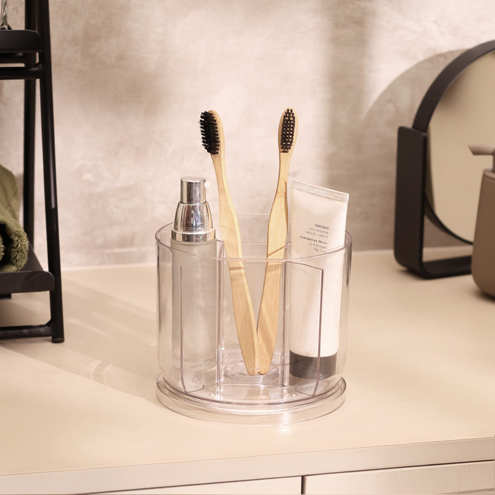 Sans Turntable Organiser Medium - Clear