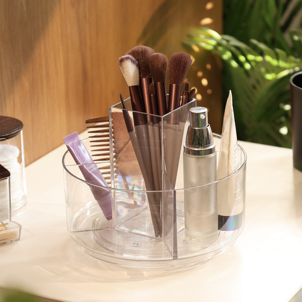 Sans Turntable Organiser Large - Clear