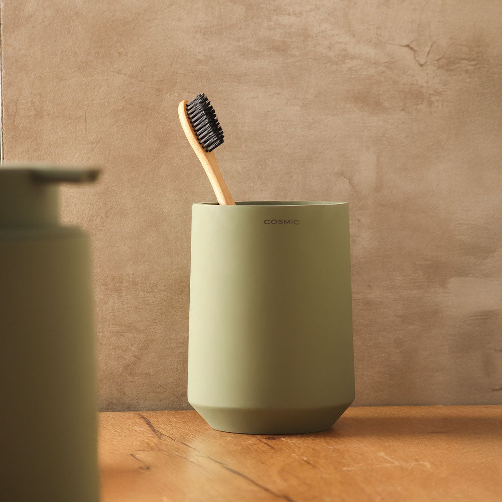 Saona Toothbrush Tumbler - Olive