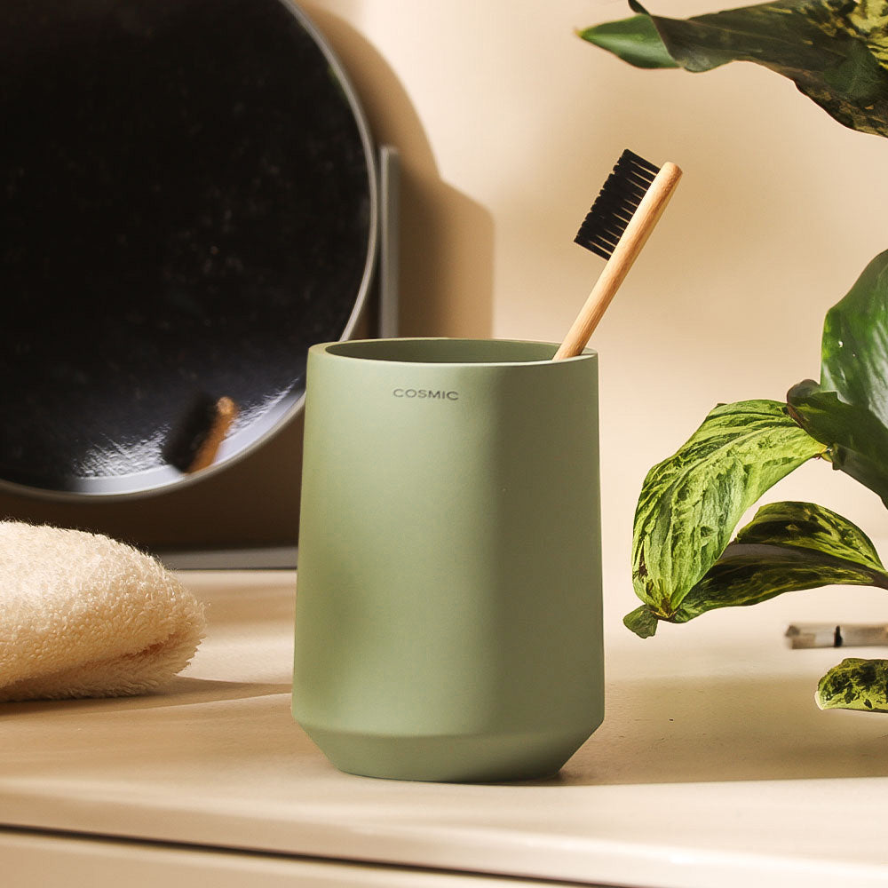 Saona Toothbrush Tumbler - Olive