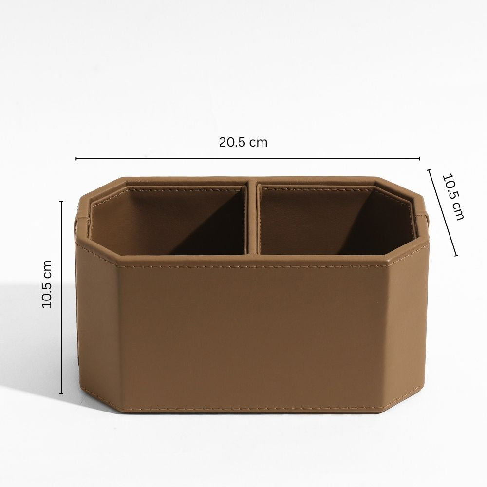 Saxon Duo Organiser - Cedar