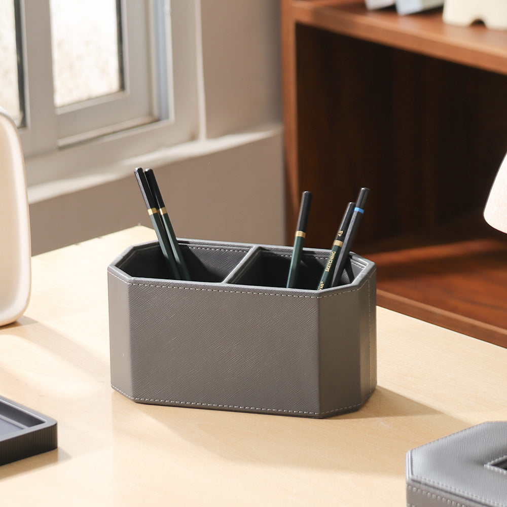 Saxon Duo Organiser - Dark Grey