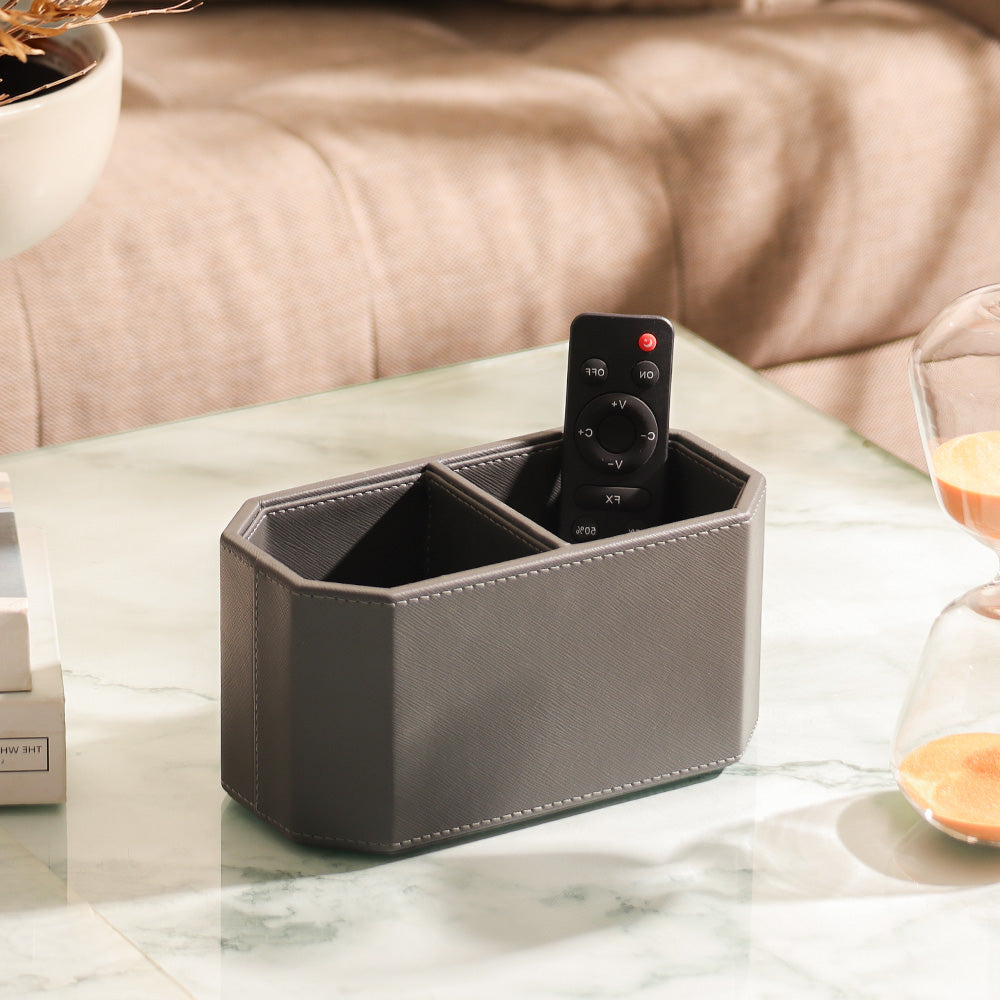 Saxon Duo Organiser - Dark Grey