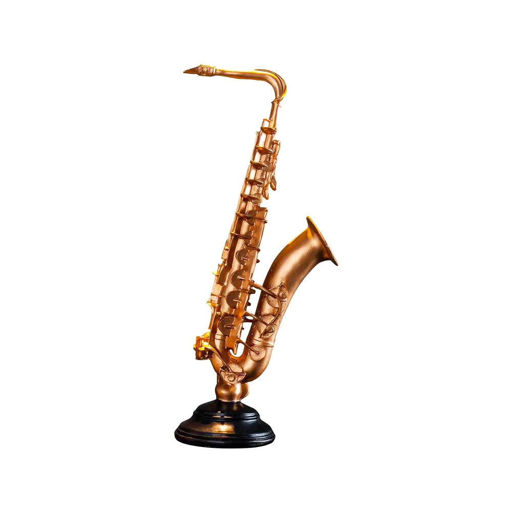 Saxophone Decorative Accent - Rose Gold