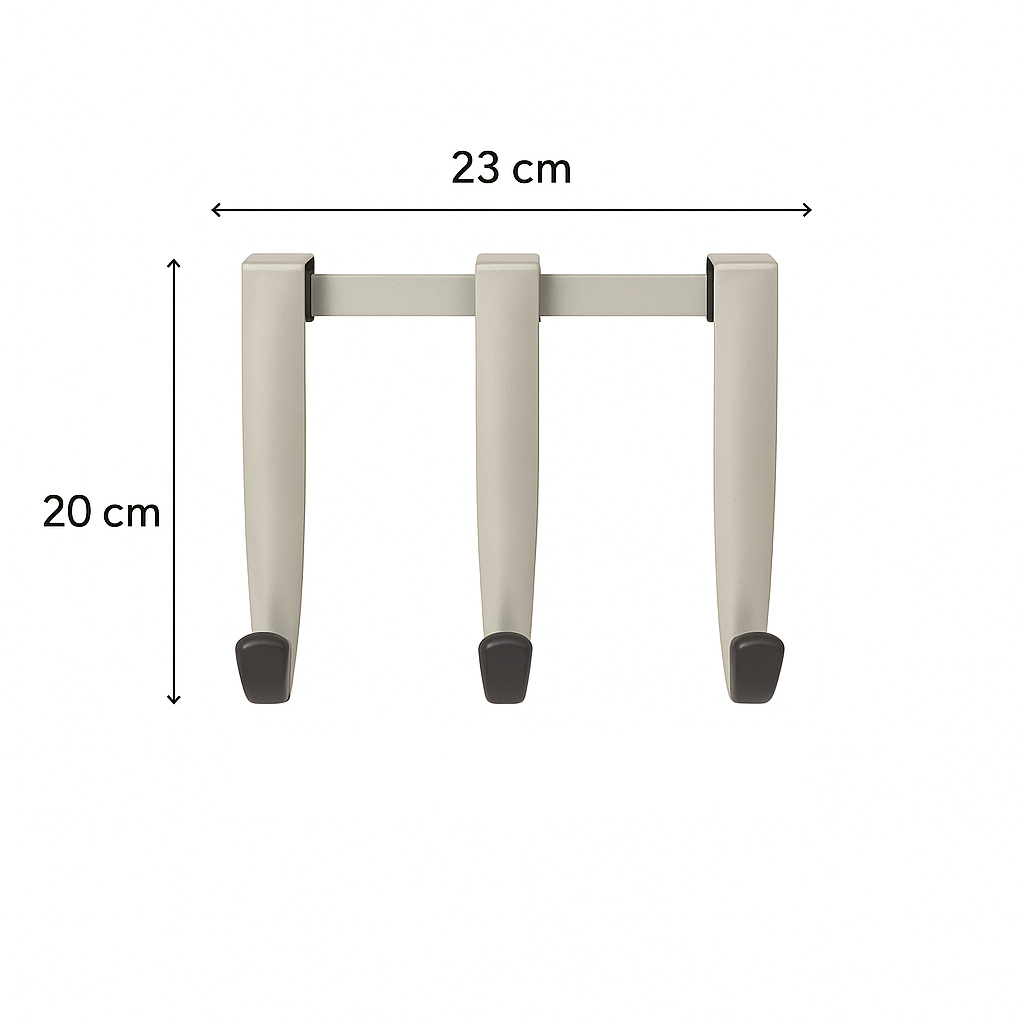 Schnook Over The Door Hooks, Set of 3