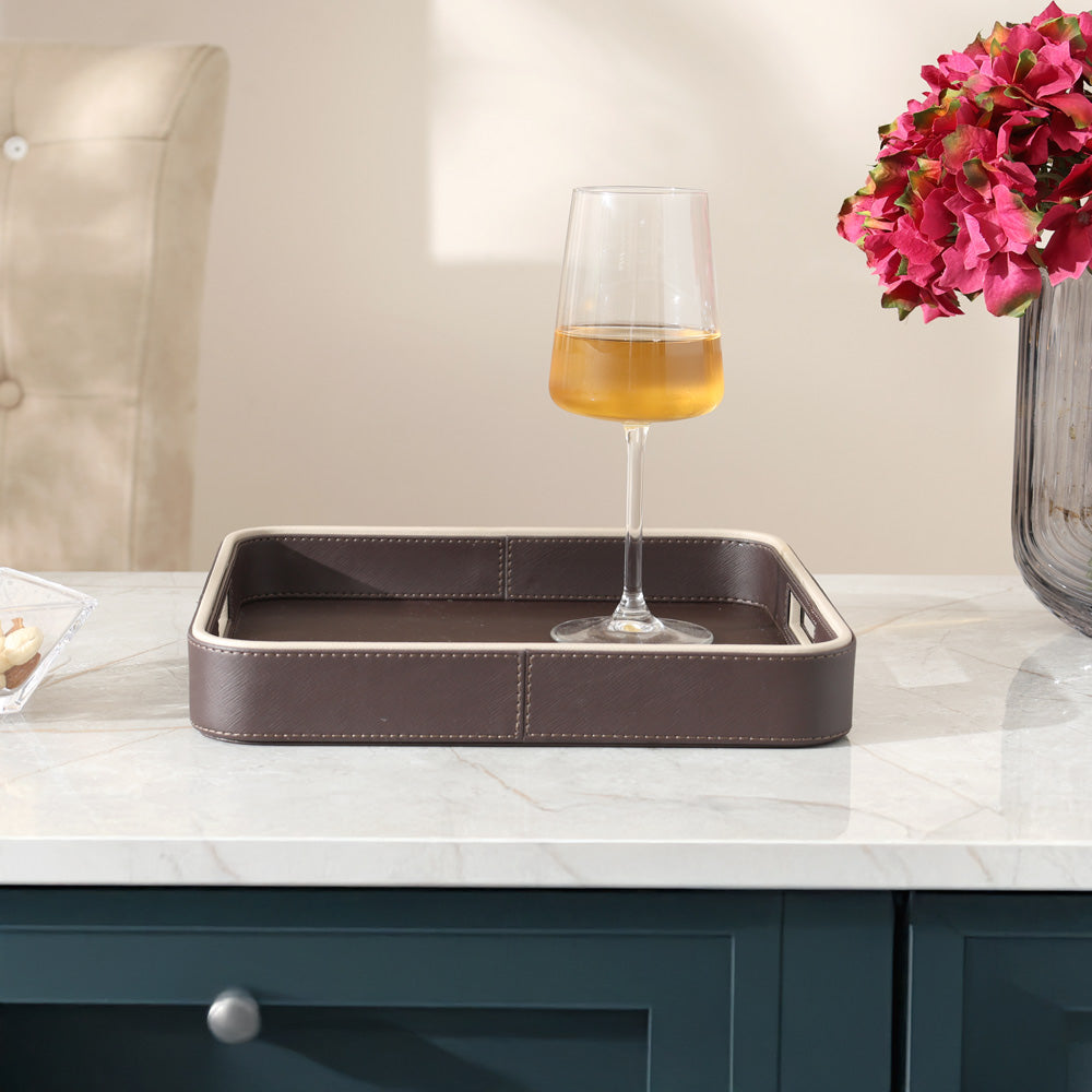 Scribe Square Multi-purpose Tray - Walnut