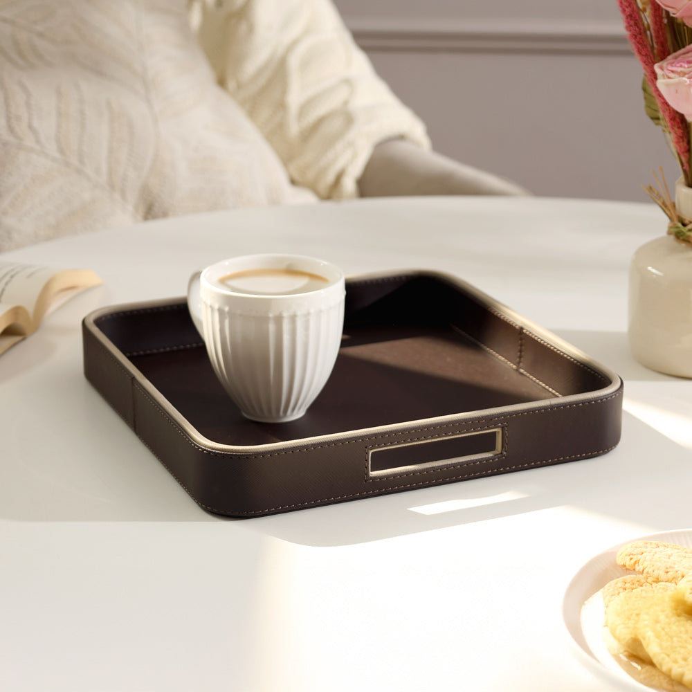 Scribe Square Multi-purpose Tray - Walnut