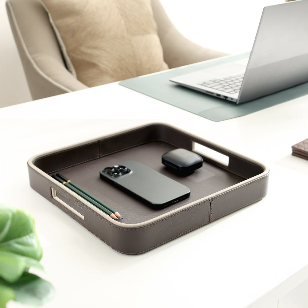 Scribe Square Multi-purpose Tray - Walnut