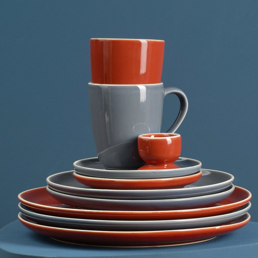 Semana Mug With Handle - Sepia