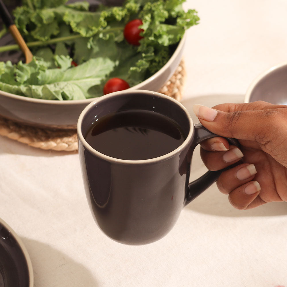 Semana Mug With Handle - Caviar