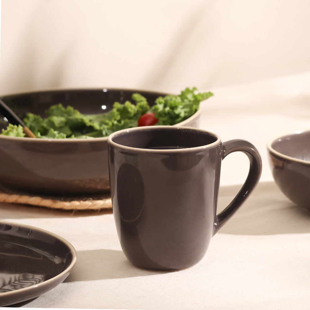 Semana Mug With Handle - Caviar